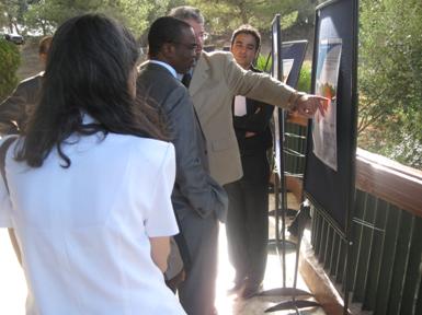 La carte nationale de sensibilité à la désertification présentée  à la conférence « Stratégie de lutte contre la désertification ».