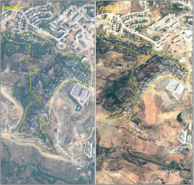 Reconnaissance et localisation, à partir de l’imagerie satellitaire, des sites d’implantation de l’habitat précaire dans la commune de Skikda