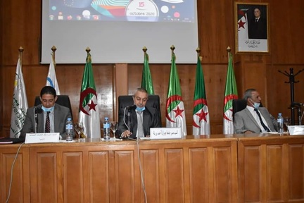 مشاركة مركز تقنيات الفضاء التابع لوكالة الفضاء الجزائرية في يوم إيراسموس بجامعة وهران 1 أحمد بنبلة 15 أكتوبر 2020