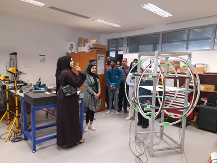 Visite des étudiants en Aéronautique de l’Université Djillali Liabes de Sidi Bel-Abbès au Centre de Développement des Satellites (CDS/ASAL-Oran)