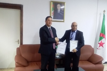 Signature d’une convention de partenariat entre le Centre des Techniques Spatiales de l’Agence Spatiale Algérienne et l’Université Hassiba Benbouali de Chlef
