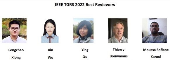 Sélection d’un chercheur de l’ASAL parmi les meilleurs examinateurs 2022 de la revue IEEE Transactions on Geoscience and Remote Sensing (IEEE TGRS)