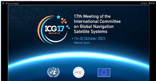 قبول الجزائر كعضو ضمن اللجنة الدولية المعنية بالنظم العالمية لسواتل الملاحة (ICG)