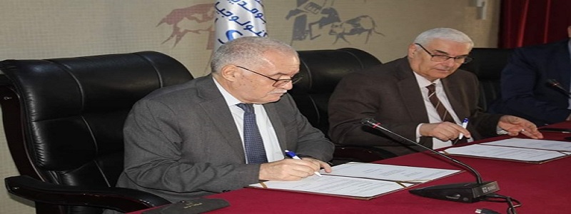 Signature d’une Convention-cadre portant sur des échanges scientifiques et pédagogiques entre l’Agence Spatiale Algérienne (ASAL) et l’Université des Sciences et Technologies Houari Boumediene (USTHB) Lundi 25 mars 2024
