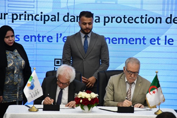 Signature d’une convention de partenariat  entre l’Agence spatiale algérienne (ASAL)  et l’Agence nationale de sécurité sanitaire (ANSS)